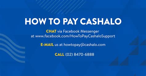 How To Pay Cashalo .